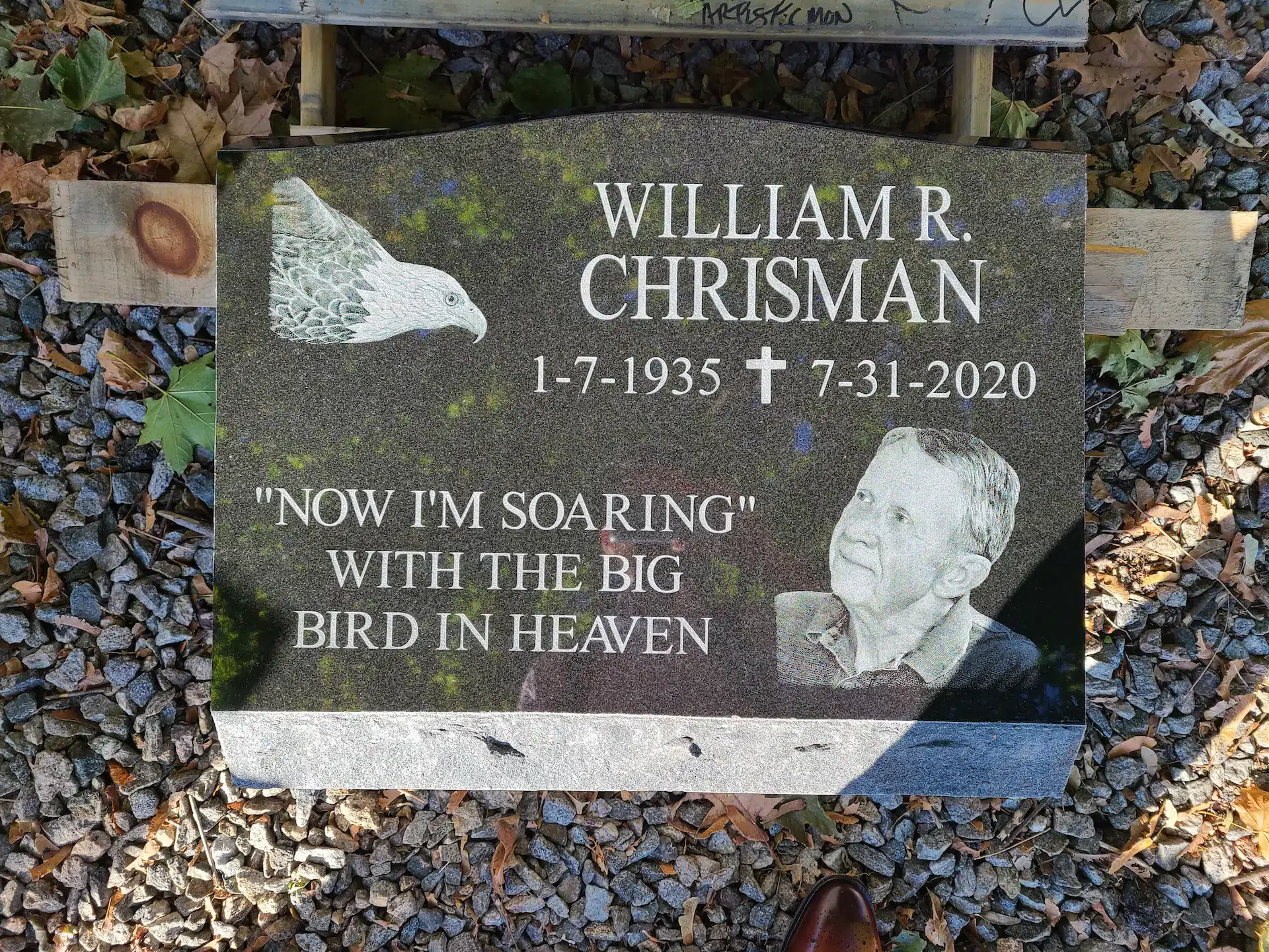 Granite Upright Monument hand-carved by Upright Monument Shop in NJ — image 3